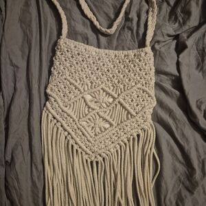 Mossimo Supply Co. White Canvas Bag